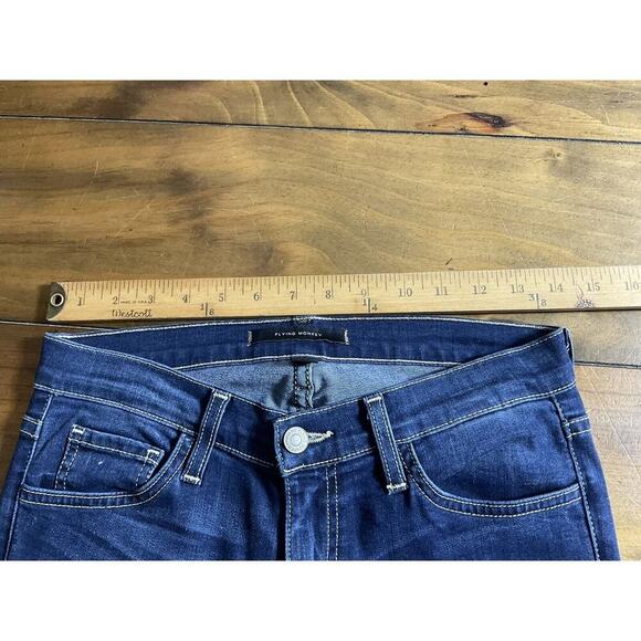 Flying Monkey Skinny FitSize 27 Dark Wash Stretchy Jeans - Picture 7 of 9